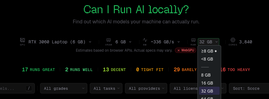 Can I run AI locally