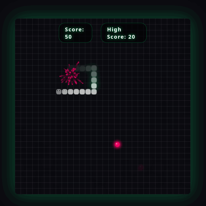 First version of the snake game