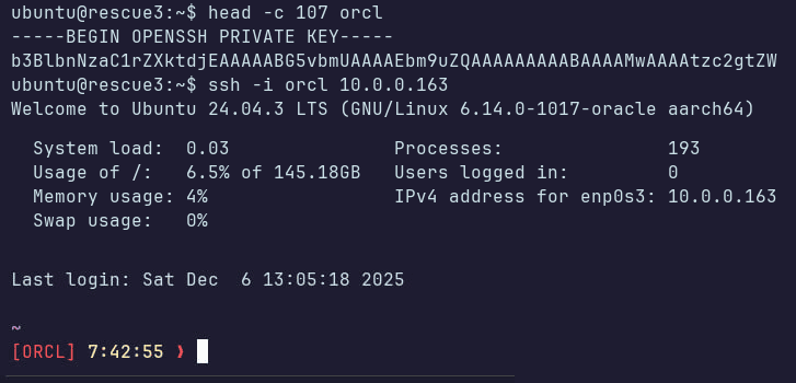 Login to my broken instance